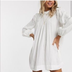 NWT Free People White Tunic Dress- size M
